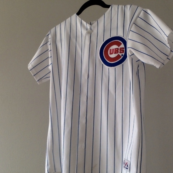 chicago cubs old school jersey